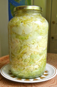 Sauerkraut a healthy fermented food 