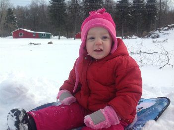 Toddler snowsuit