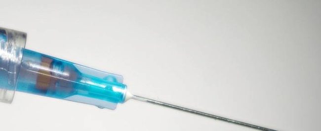 needle with medicine