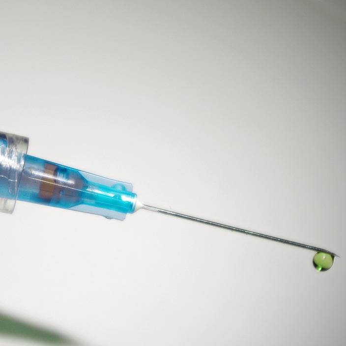 needle with medicine